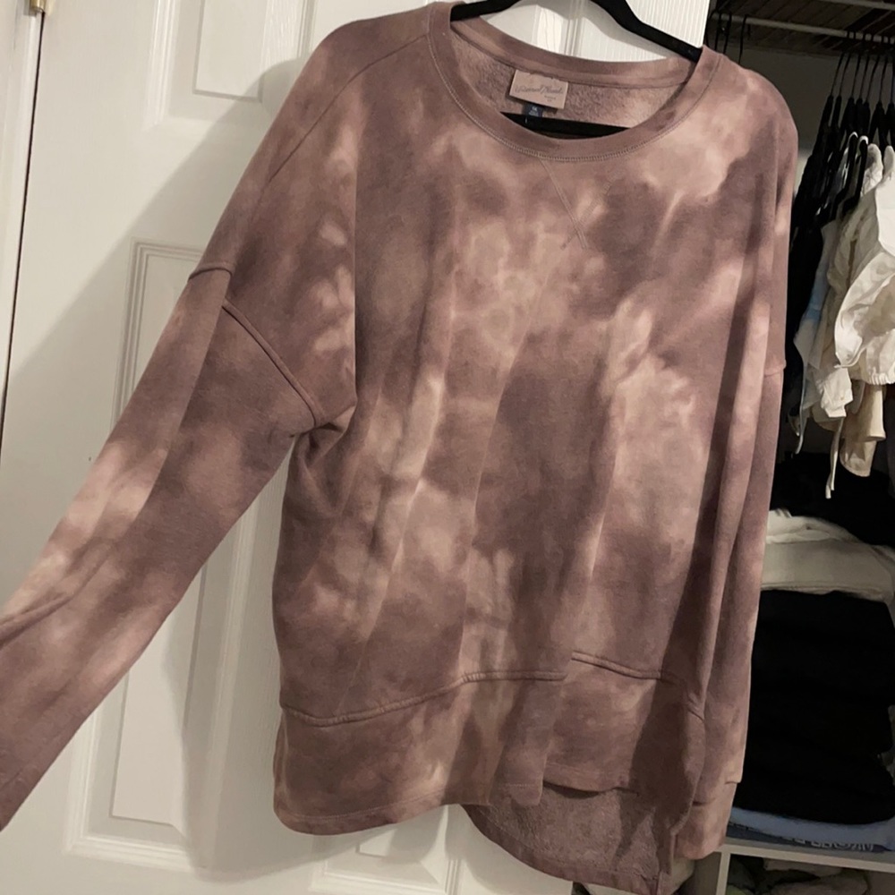 Long sleeve lounge shirt